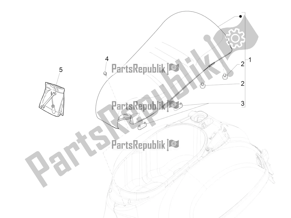 Toutes les pièces pour le Selle / Sièges du Vespa GTS 300 Super Sport USA 2021