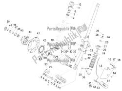 Fork/steering tube - Steering bearing unit