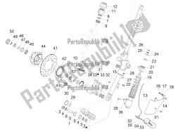 Fork/steering tube - Steering bearing unit