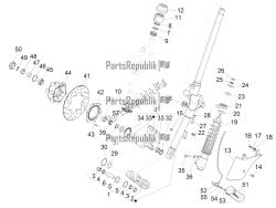 forcella / tubo sterzo - unità cuscinetto sterzo