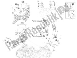 Rear suspension - Shock absorber/s