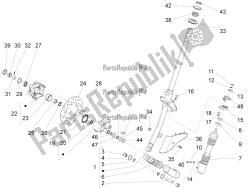 forcella / tubo sterzo - unità cuscinetto sterzo