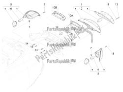 faros traseros - luces intermitentes