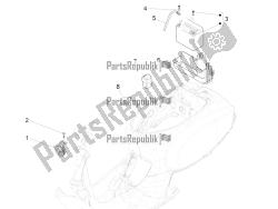 interruttori del telecomando - batteria - avvisatore acustico