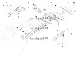 faros traseros - luces intermitentes