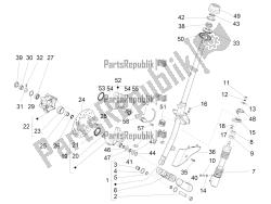 forcella / tubo sterzo - unità cuscinetto sterzo