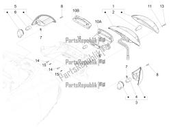 Rear headlamps - Turn signal lamps