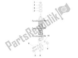 Rear suspension - Shock absorber/s