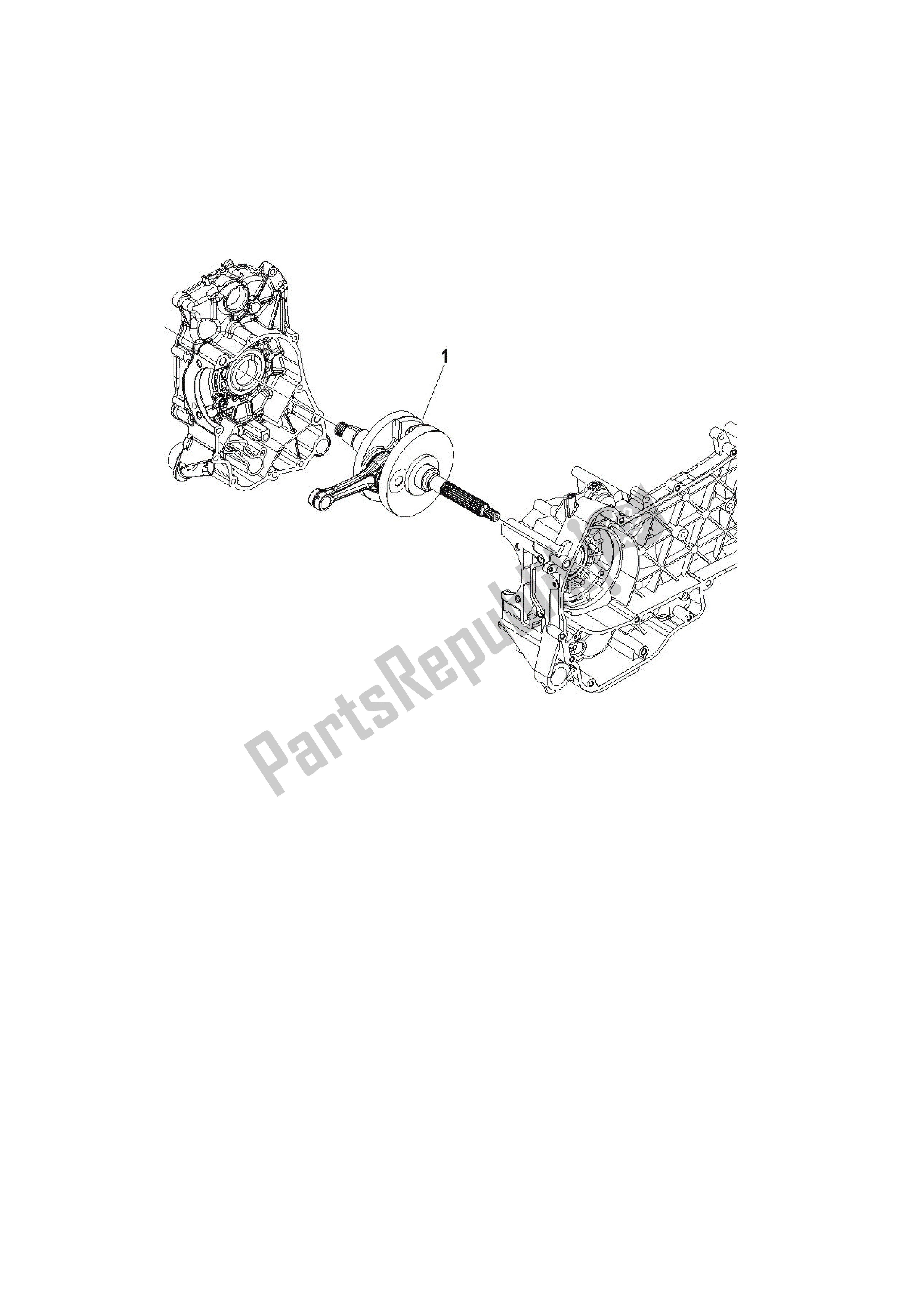 Tutte le parti per il Cigüeñal del Vespa LX 150 2005 - 2006