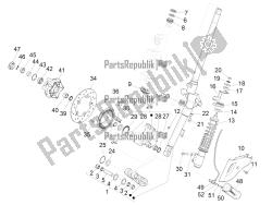 Fork/steering tube - Steering bearing unit