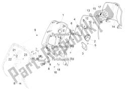 vano portaoggetti anteriore - pannello di protezione per le ginocchia