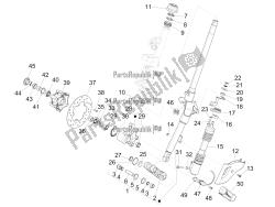 Fork/steering tube - Steering bearing unit