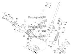 forcella / tubo sterzo - unità cuscinetto sterzo