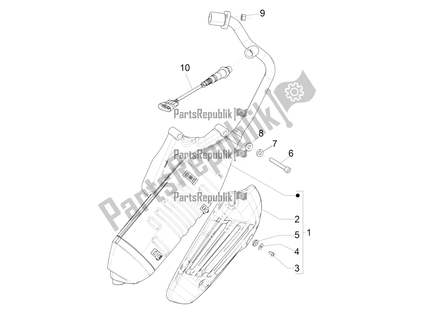 Wszystkie części do T? Umik Vespa Primavera 125 Iget 2018