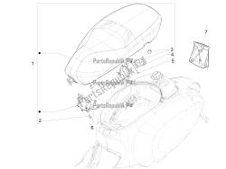 zadel / stoelen