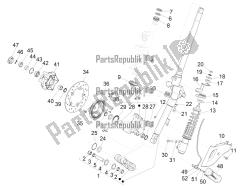 Fork/steering tube - Steering bearing unit