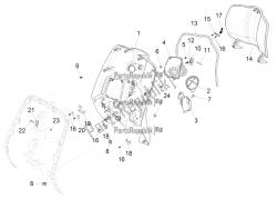 vano portaoggetti anteriore - pannello di protezione per le ginocchia