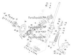 Fork/steering tube - Steering bearing unit