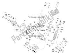 Fork/steering tube - Steering bearing unit