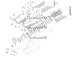 housse centrale - repose-pieds