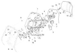 vano portaoggetti anteriore - pannello di protezione per le ginocchia