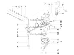 componenti del carburatore