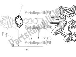 unité cylindre-piston-axe de poignet