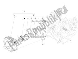 Cylinder-piston-wrist pin unit