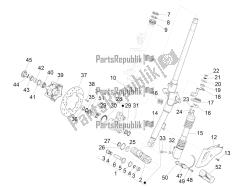 Fork/steering tube - Steering bearing unit