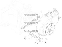 Flywheel magneto cover - Oil filter