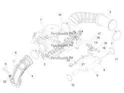 Carburettor, assembly - Union pipe