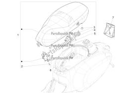 zadel / stoelen