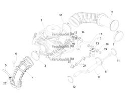 Carburettor, assembly - Union pipe