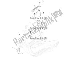 interruttori del telecomando - batteria - avvisatore acustico