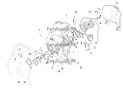 vano portaoggetti anteriore - pannello di protezione per le ginocchia