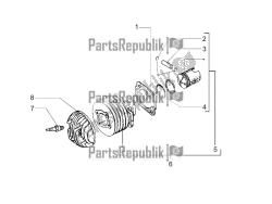 zespół cylindra-tłoka-przegubu przegubu