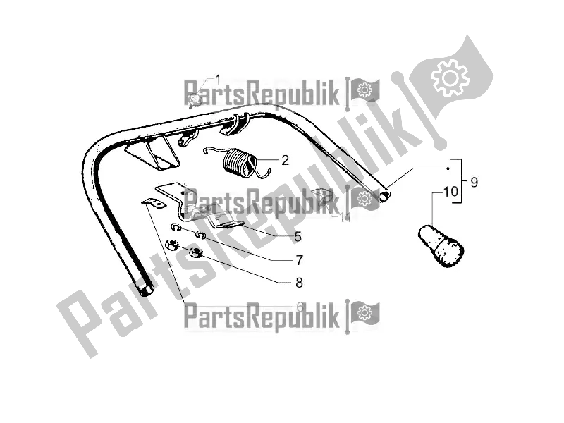 Todas las partes para Soporte / S de Vespa PX 125 2T 2016