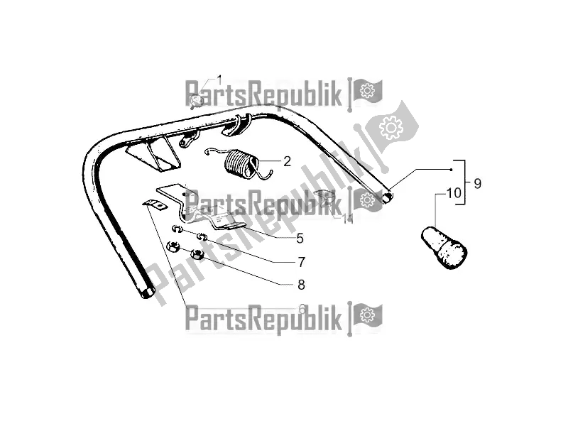 Toutes les pièces pour le Des Stands du Vespa PX 125 2T 2017