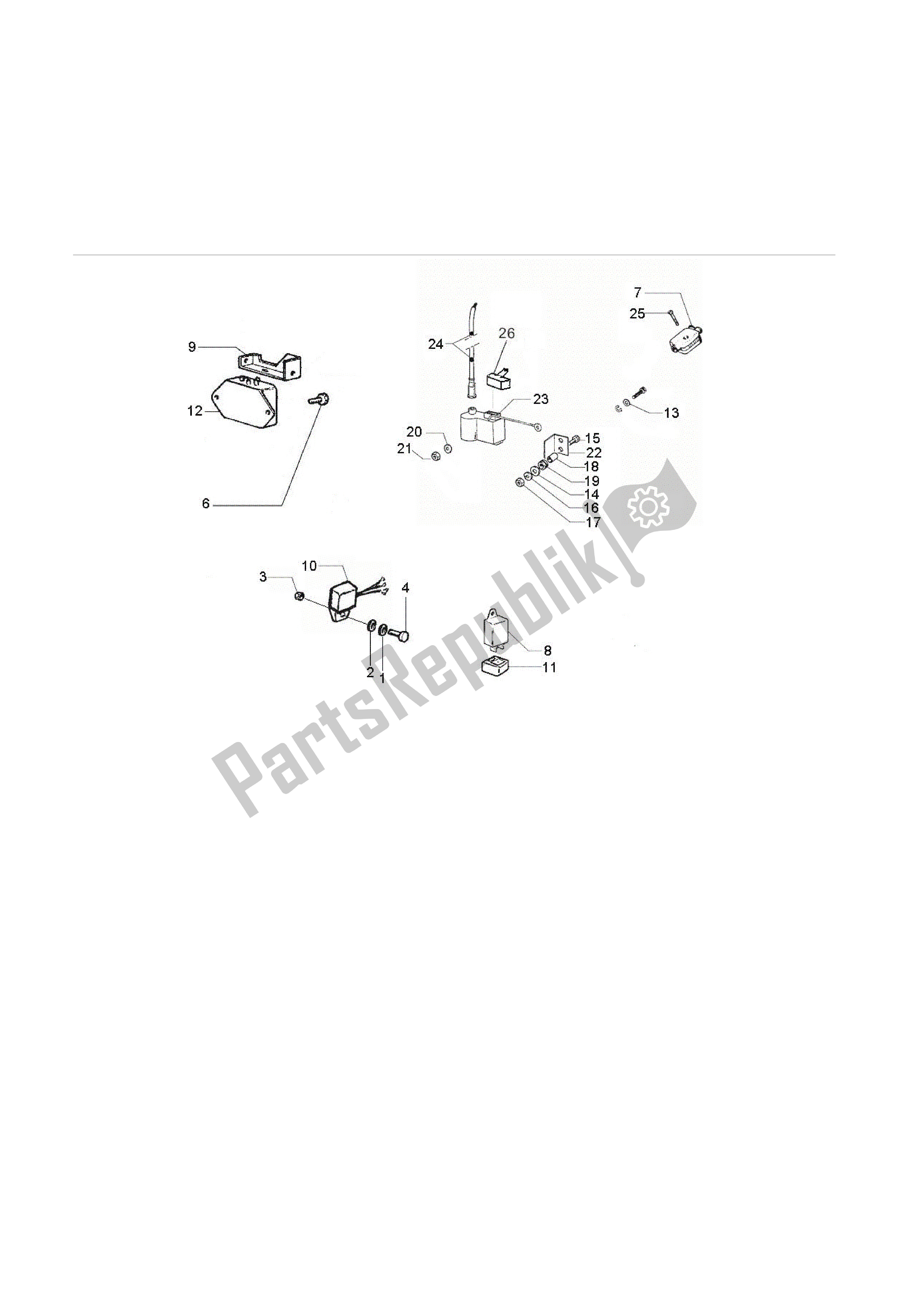 Toutes les pièces pour le Reguladores De Tensión - Centralitas Electrónicas - Bobina A. T. Du Vespa PX 125 2007 - 2008