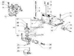 carburateur onderdelen