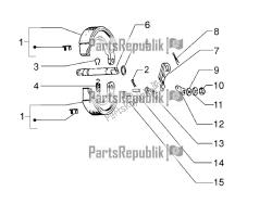 Rear brake - Brake jaw