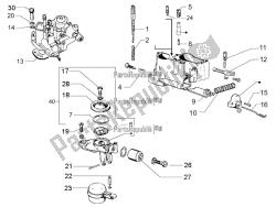 carburateur onderdelen