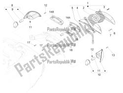 faros traseros - luces intermitentes