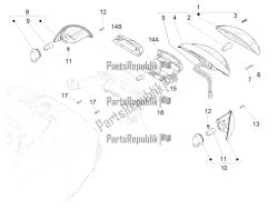 faros traseros - luces intermitentes