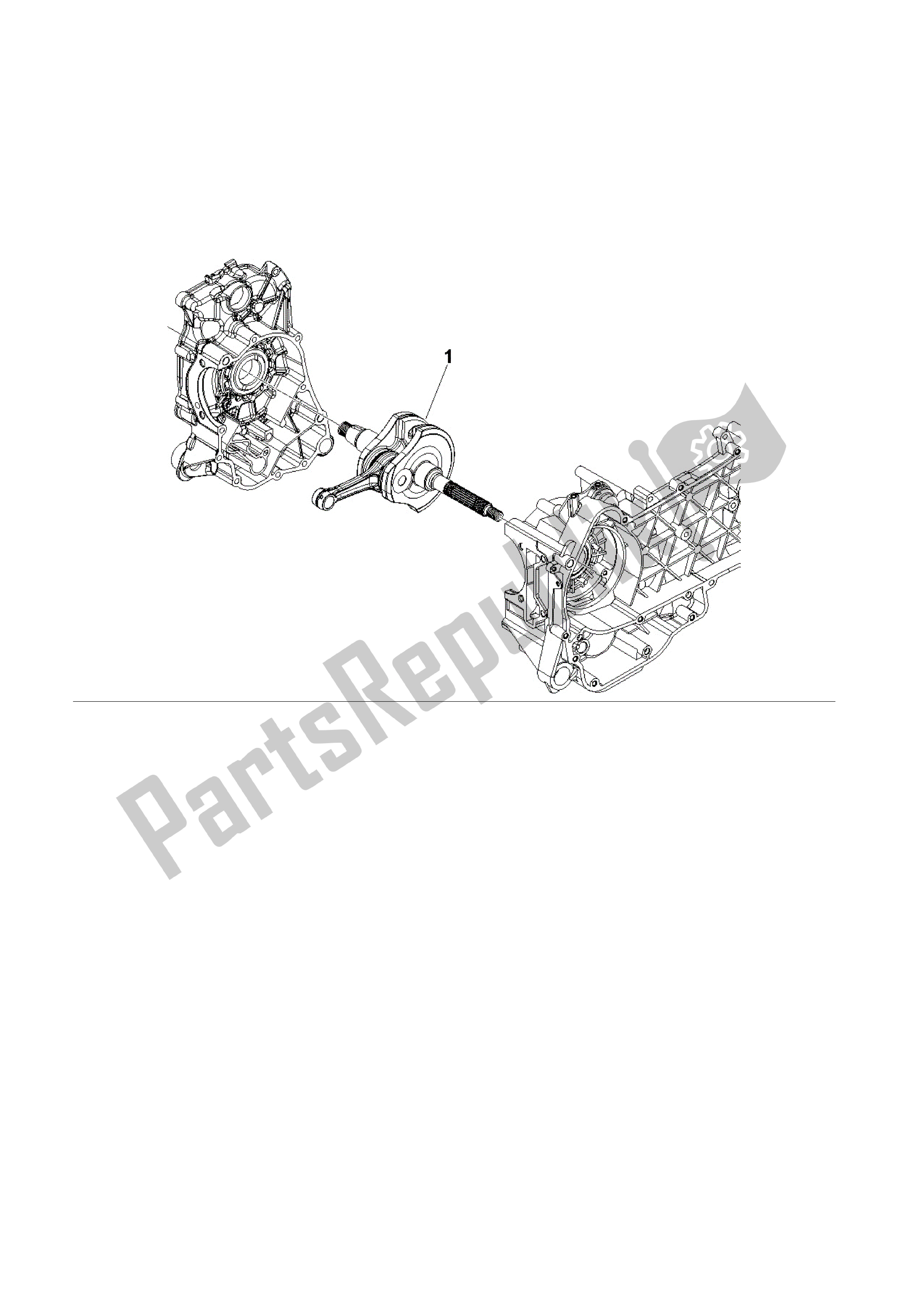Todas las partes para Cigüeñal de Vespa S 150 2008 - 2009