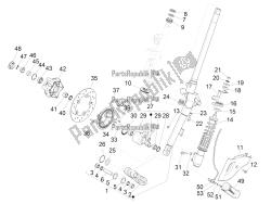 Fork/steering tube - Steering bearing unit