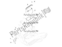 interruttori del telecomando - batteria - avvisatore acustico