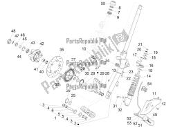 forcella / tubo sterzo - unità cuscinetto sterzo