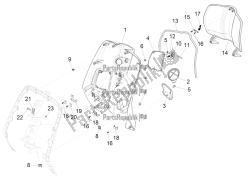 vano portaoggetti anteriore - pannello di protezione per le ginocchia