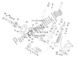 Fork/steering tube - Steering bearing unit